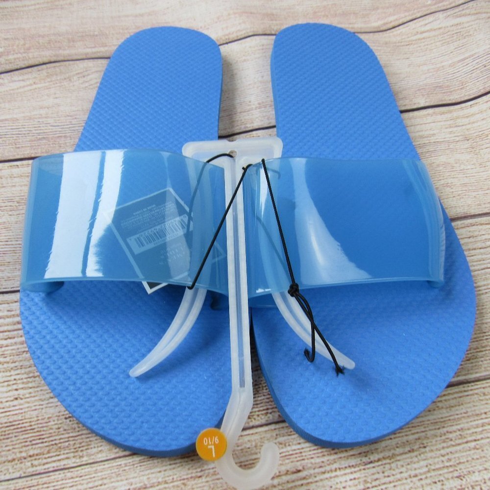 Blue Transparent-Band Cancun Slide